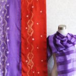 紫根染・茜染ストール