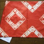 鹿角茜染テーブルセンター